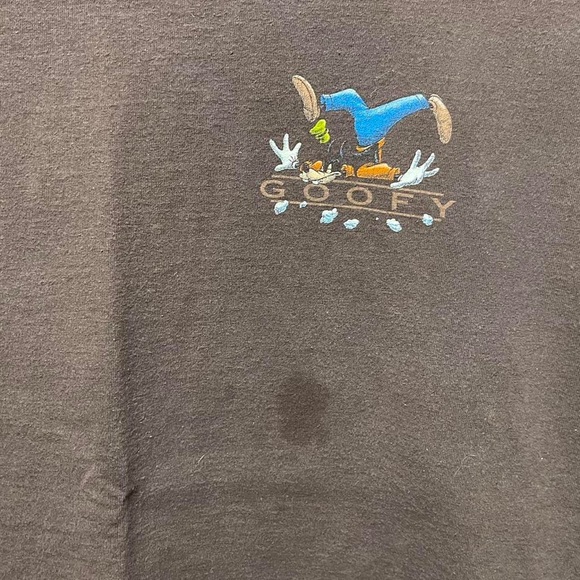 Vintage Made In USA Disney goofy one slip ahead of the competition movie shirt - Picture 2 of 6